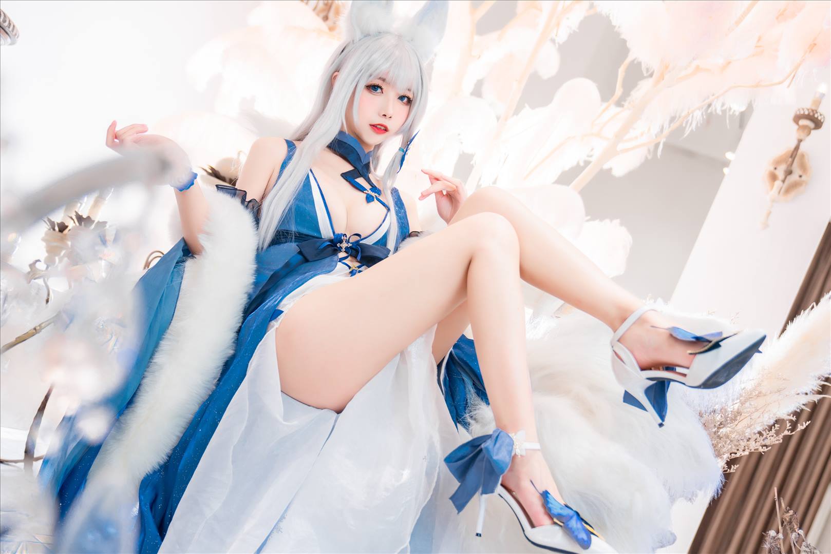 ネット上の人気者#Momoko葵葵 信濃ドレス ネット上の人気者-第18张