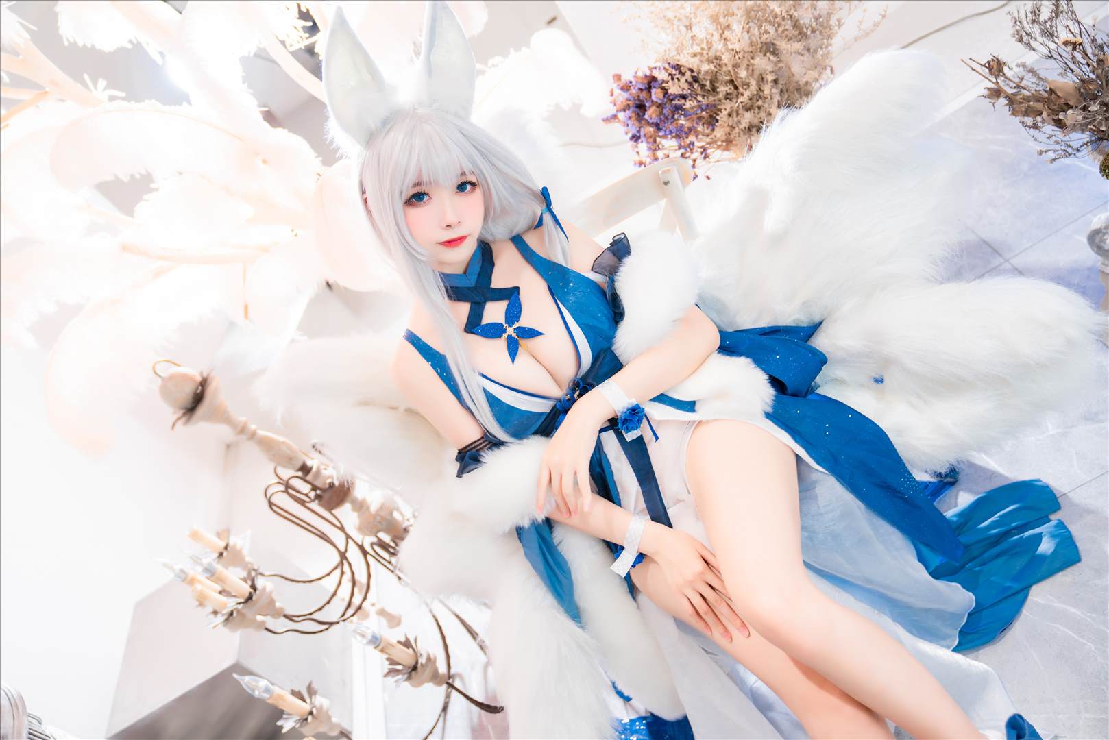 ネット上の人気者#Momoko葵葵 信濃ドレス ネット上の人気者-第15张