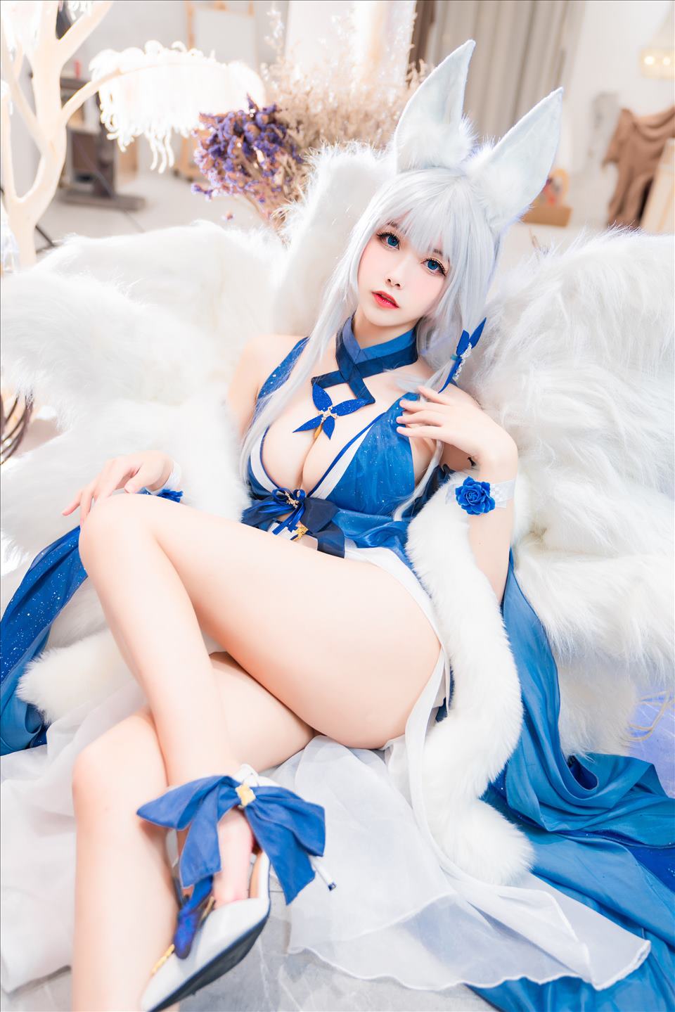 ネット上の人気者#Momoko葵葵 信濃ドレス ネット上の人気者-第14张