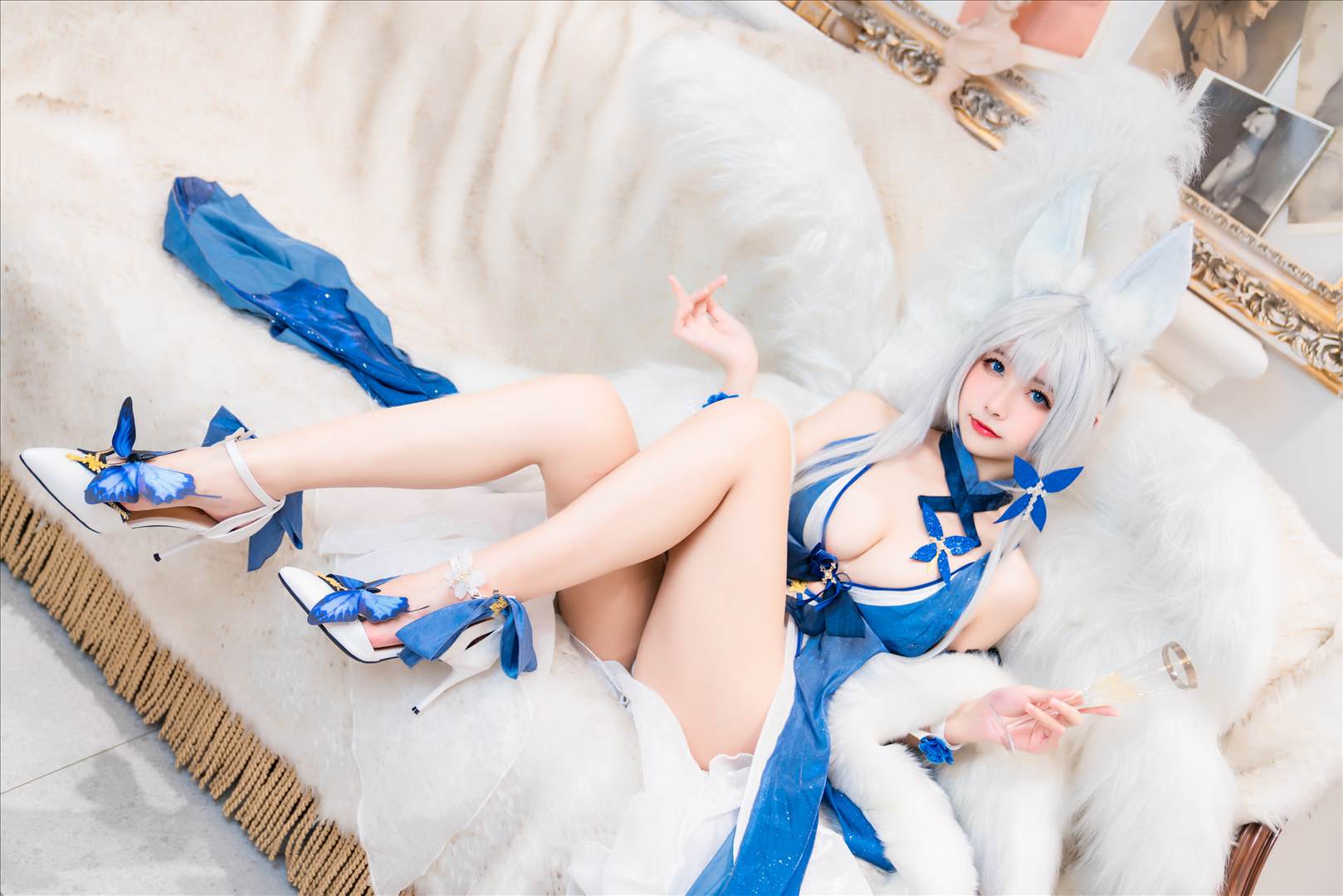 ネット上の人気者#Momoko葵葵 信濃ドレス ネット上の人気者-第7张