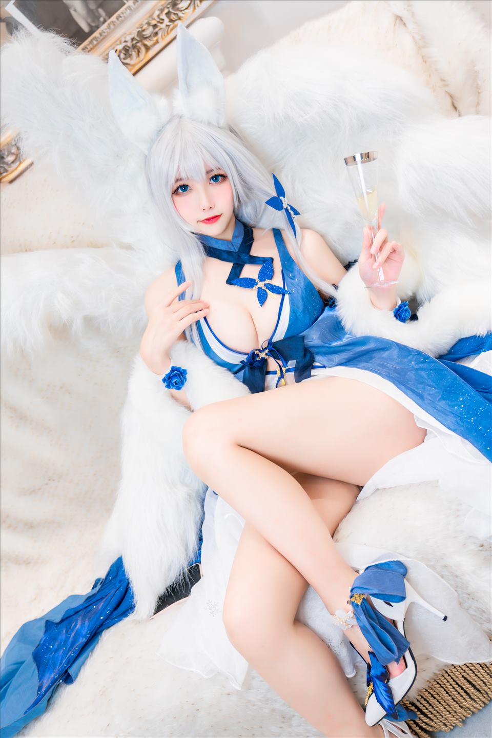 ネット上の人気者#Momoko葵葵 信濃ドレス ネット上の人気者-第6张