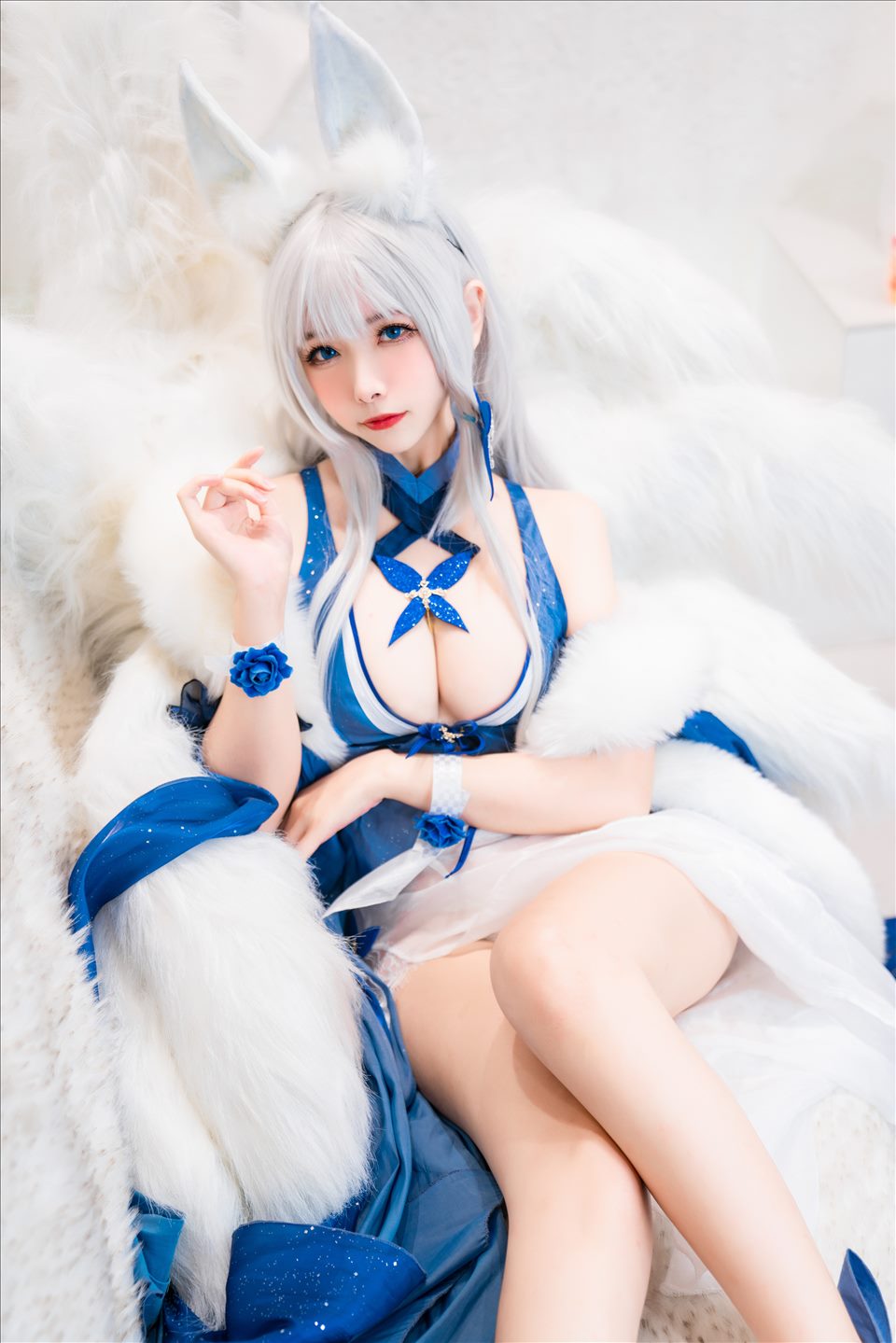 ネット上の人気者#Momoko葵葵 信濃ドレス ネット上の人気者-第2张