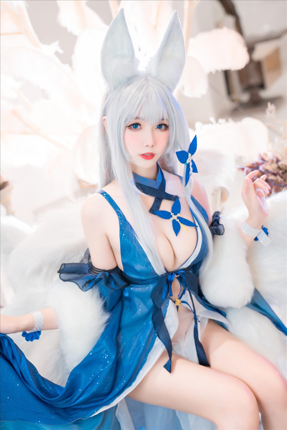 ネット上の人気者#Momoko葵葵 信濃ドレス ネット上の人気者-第23张