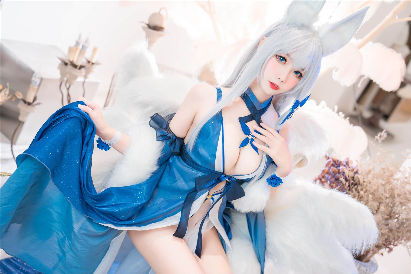 ネット上の人気者#Momoko葵葵 信濃ドレス ネット上の人気者-第22张