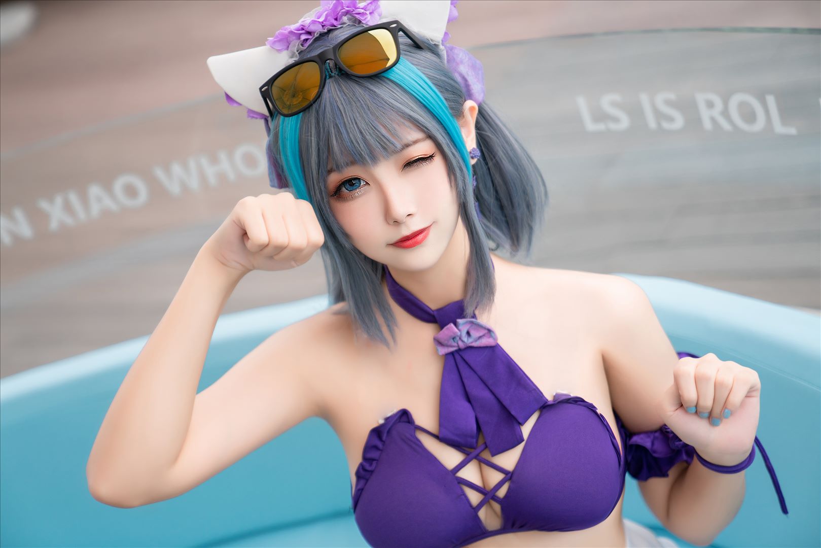 ネット上の人気者#Momoko葵葵 柴郡水着 ネット上の人気者-第4张