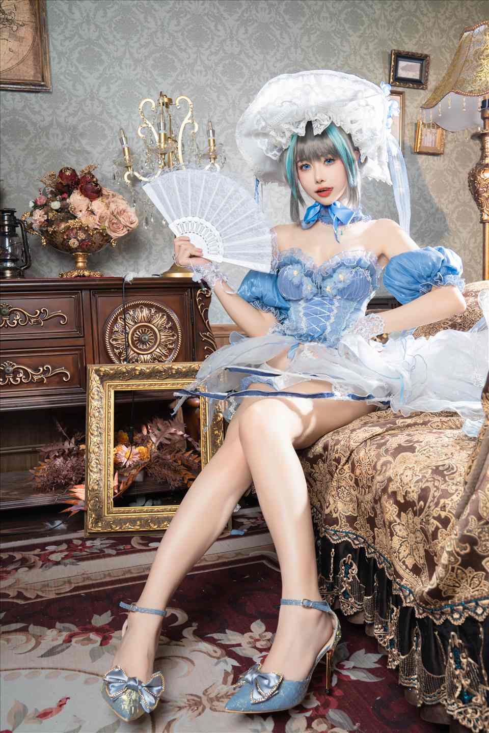 ネット上の人気者#Momoko葵葵 柴郡本ドレス ネット上の人気者-第15张