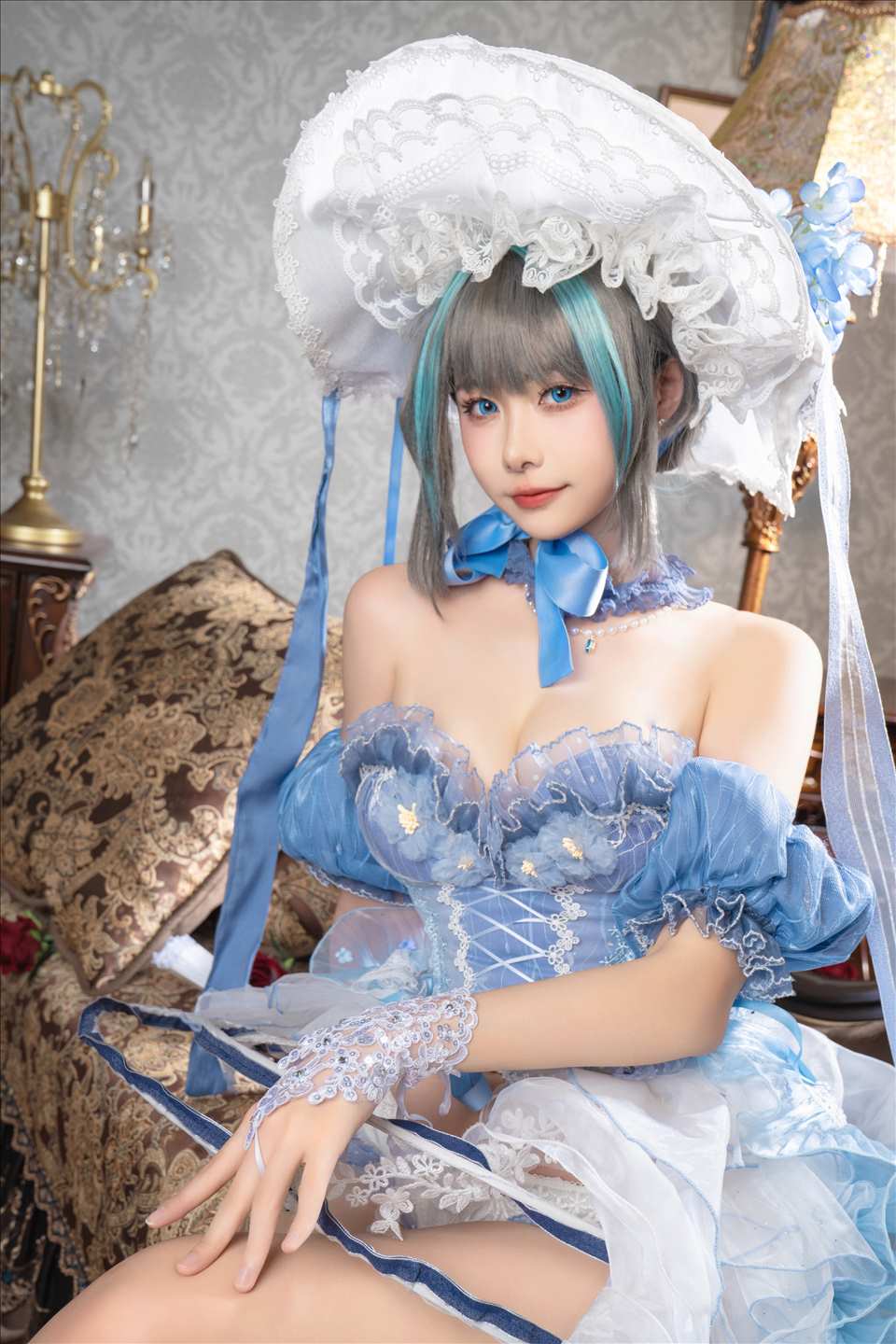 ネット上の人気者#Momoko葵葵 柴郡本ドレス ネット上の人気者-第12张