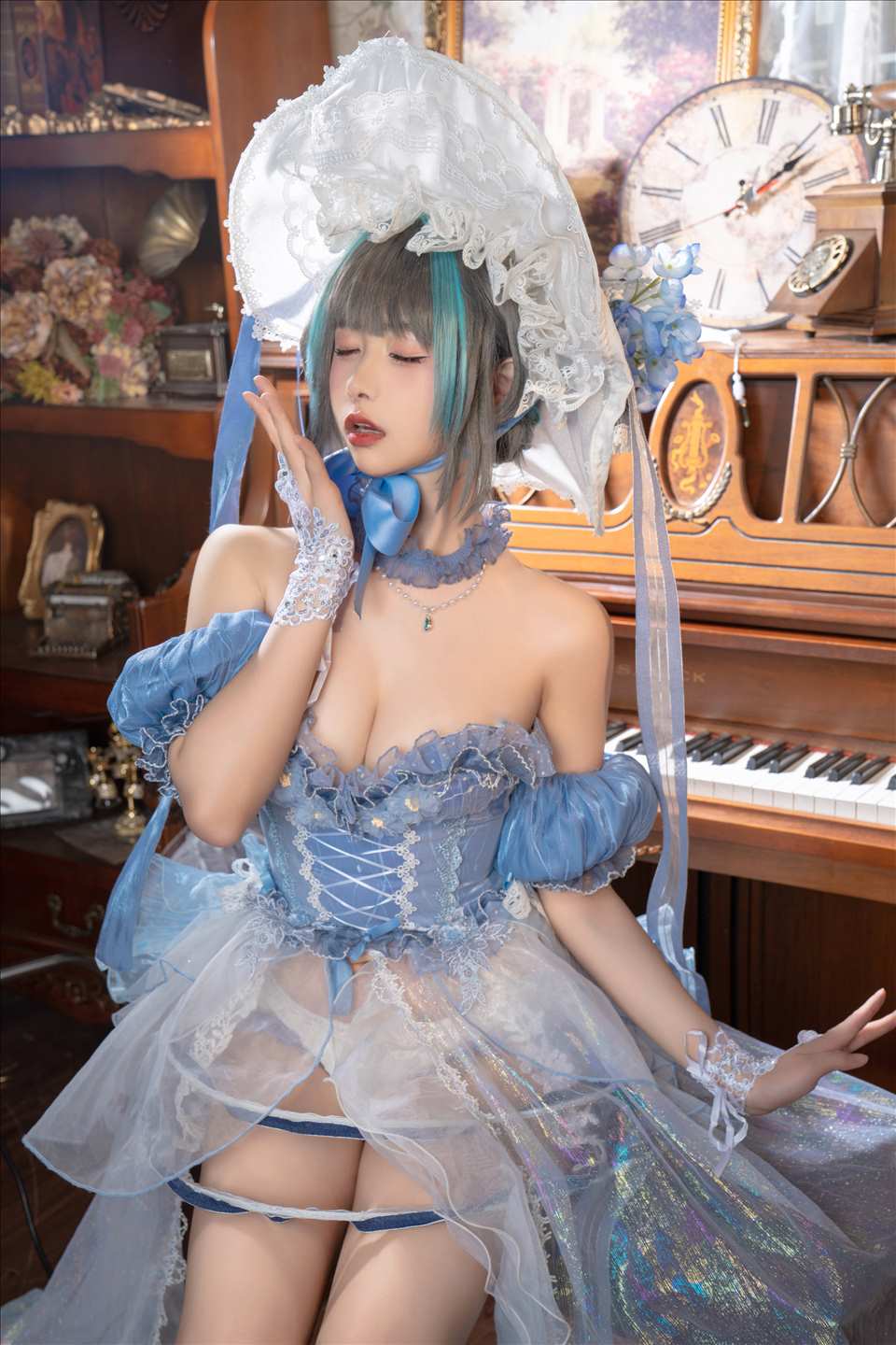 ネット上の人気者#Momoko葵葵 柴郡本ドレス ネット上の人気者-第10张