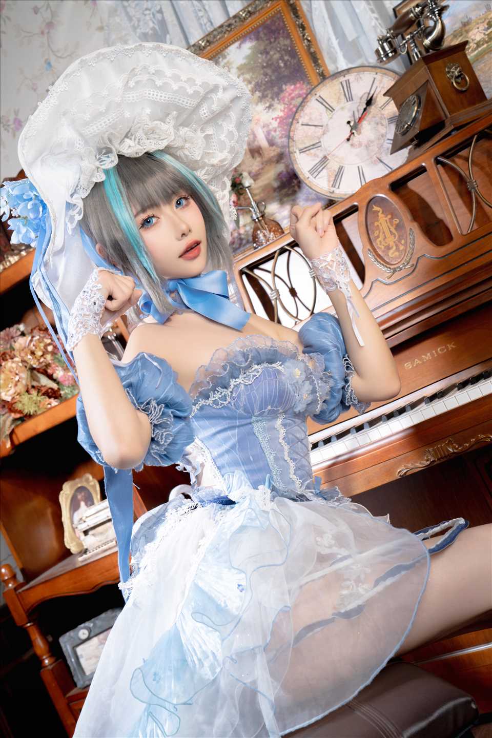 ネット上の人気者#Momoko葵葵 柴郡本ドレス ネット上の人気者-第8张