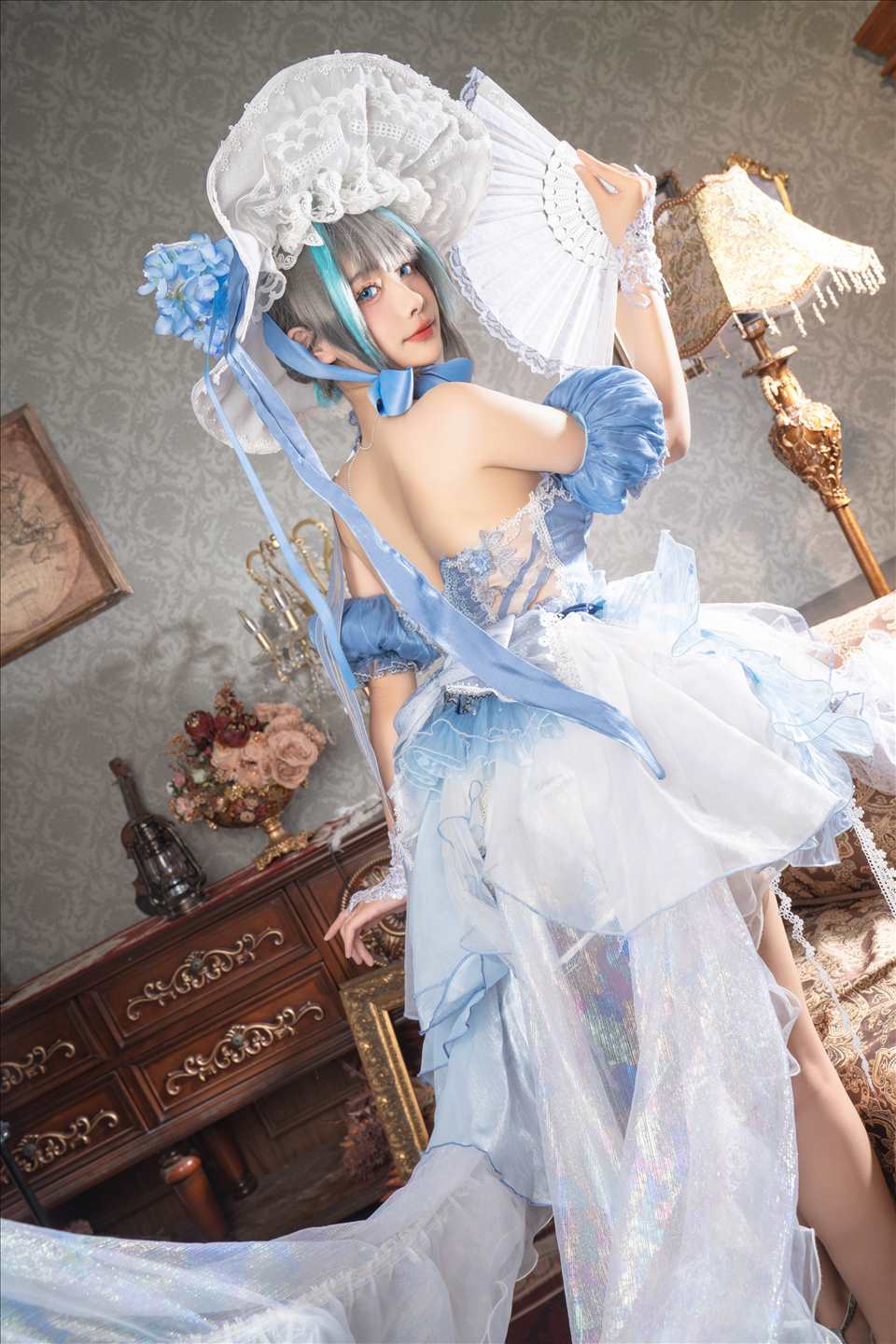 ネット上の人気者#Momoko葵葵 柴郡本ドレス ネット上の人気者-第6张