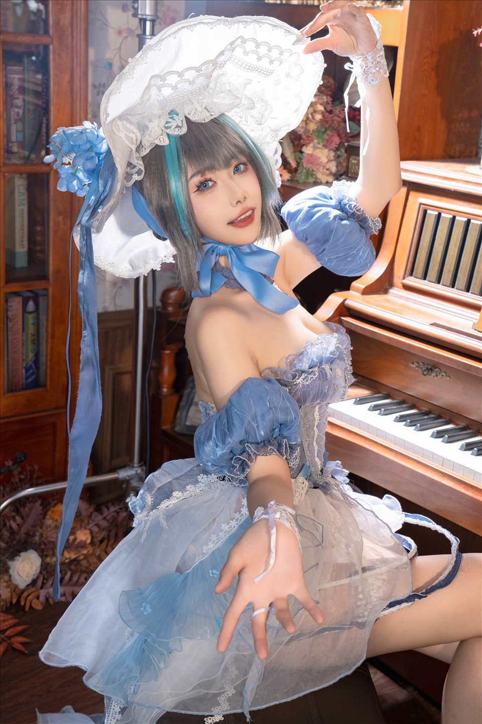 ネット上の人気者#Momoko葵葵 柴郡本ドレス ネット上の人気者-第5张