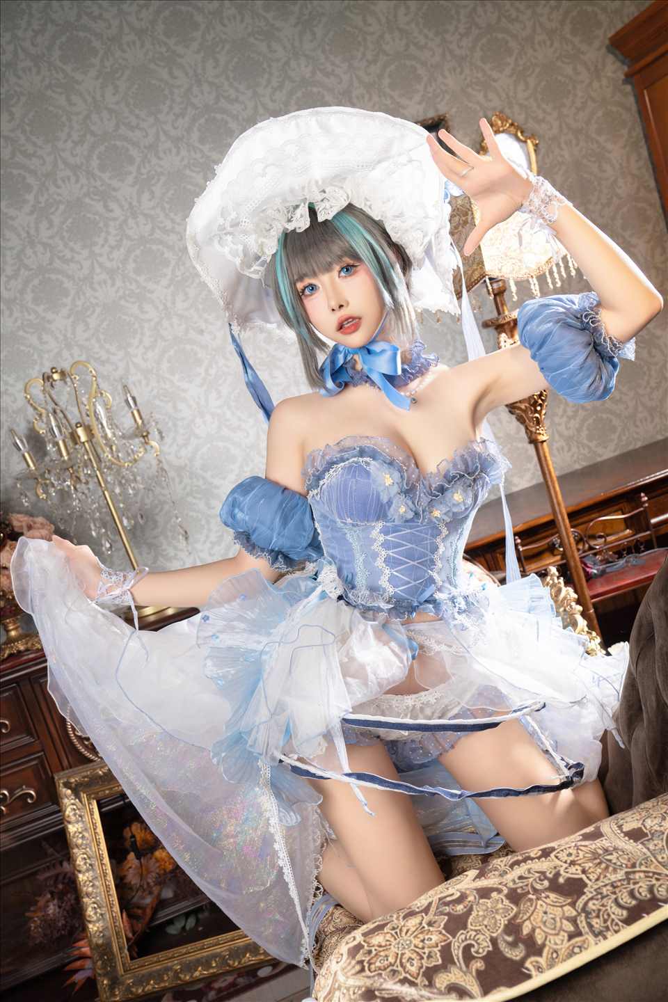 ネット上の人気者#Momoko葵葵 柴郡本ドレス ネット上の人気者-第4张