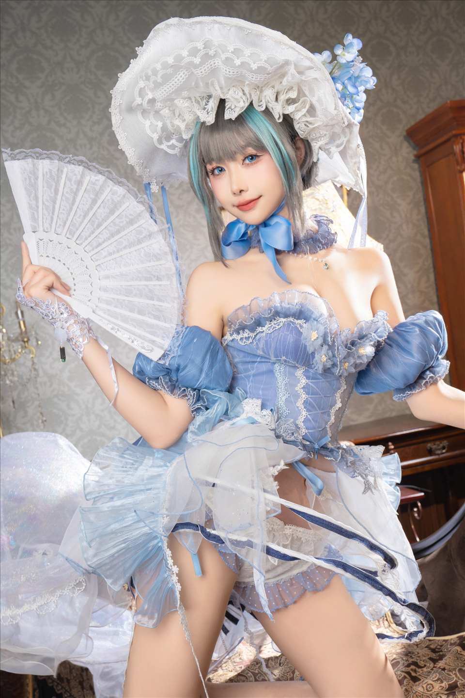 ネット上の人気者#Momoko葵葵 柴郡本ドレス ネット上の人気者-第2张