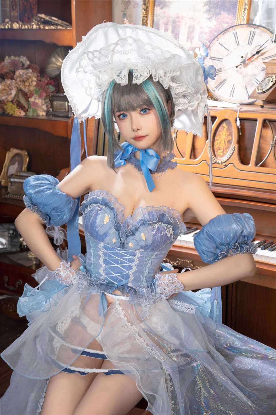 ネット上の人気者#Momoko葵葵 柴郡本ドレス ネット上の人気者-第25张