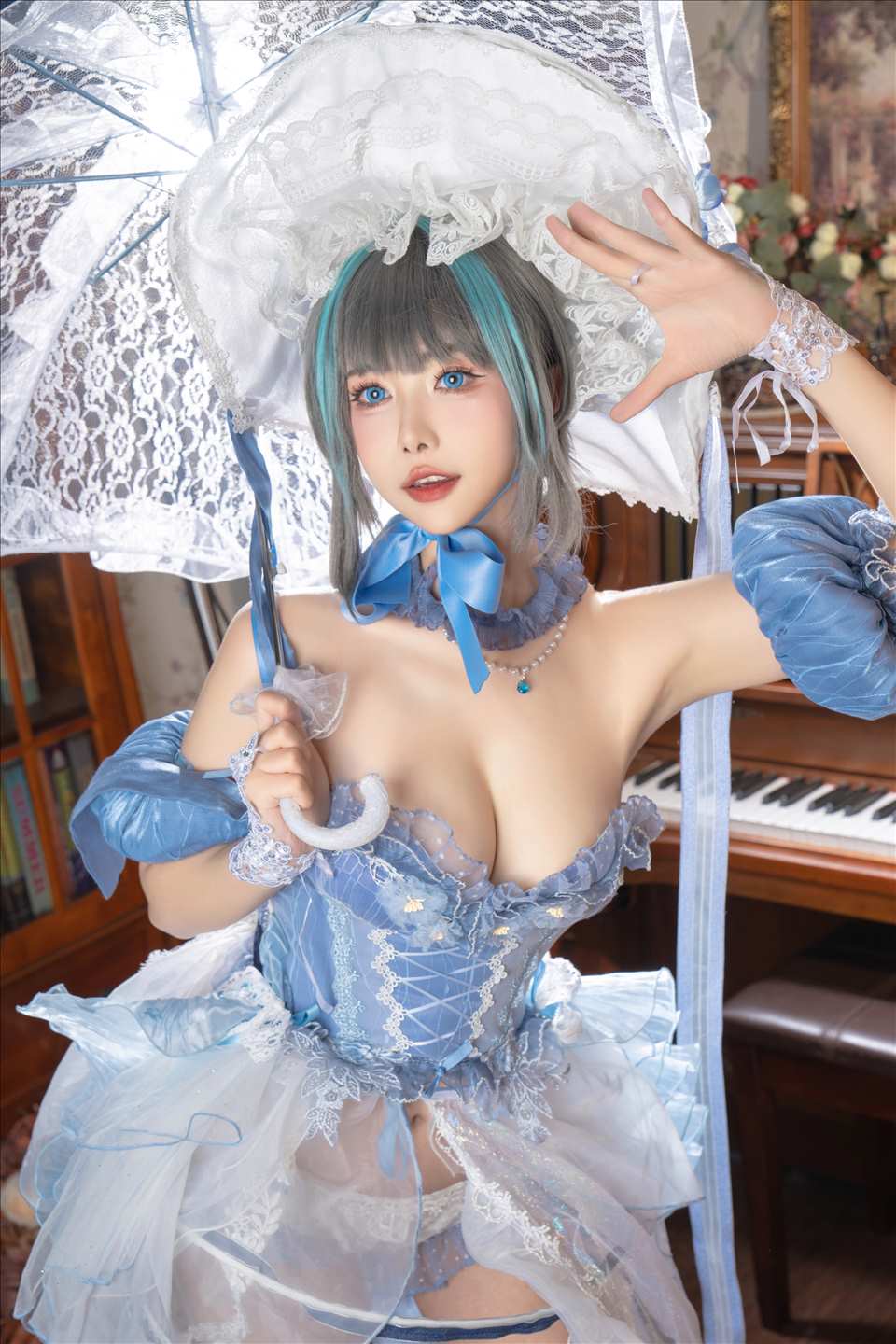 ネット上の人気者#Momoko葵葵 柴郡本ドレス ネット上の人気者-第23张