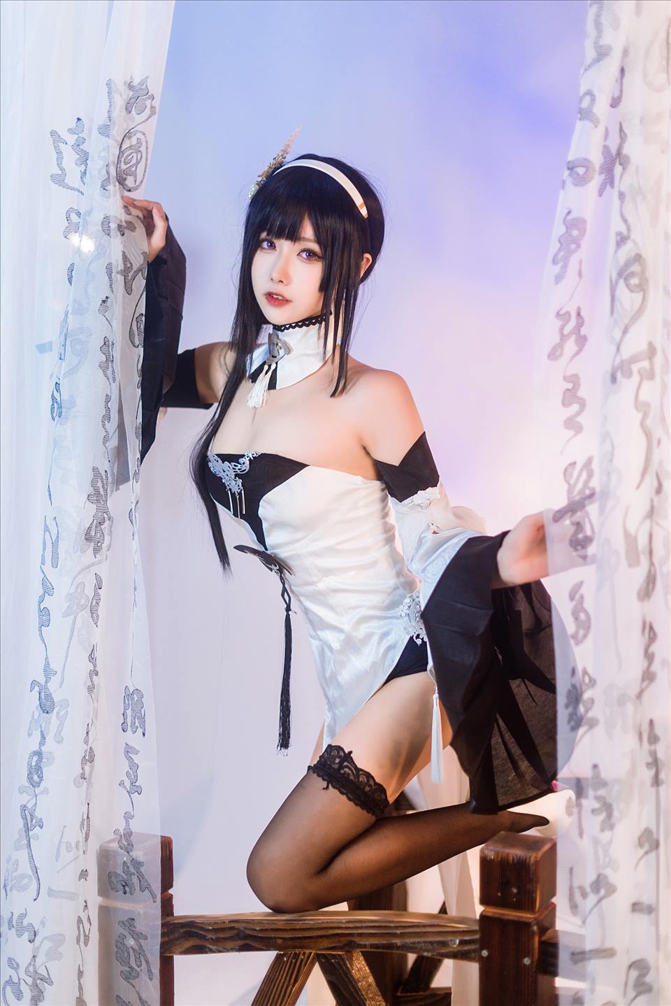 ネット上の人気者#Momoko葵葵 紺碧航路鎮海奇奢花苑 ネット上の人気者-第24张