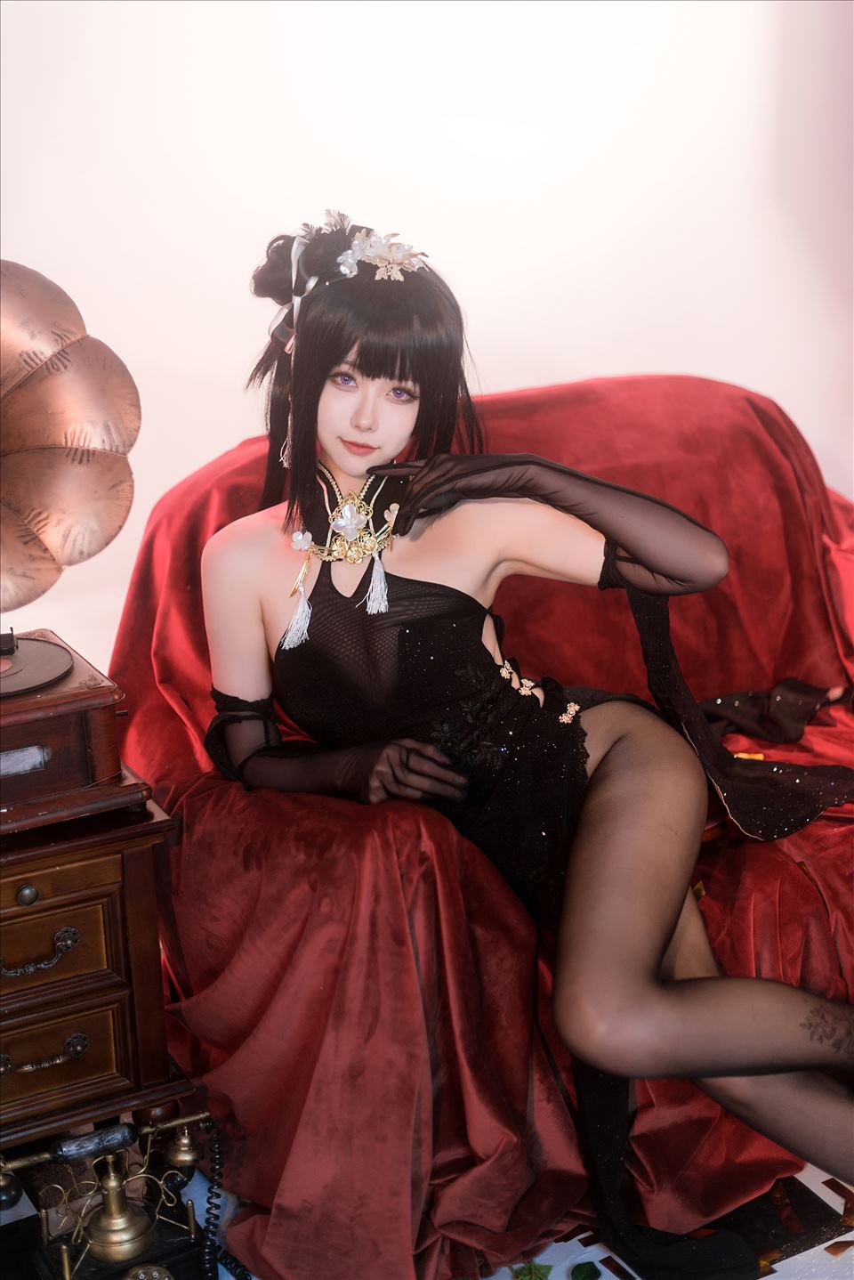ネット上の人気者#Momoko葵葵 紺碧航路鎮海奇奢花苑 ネット上の人気者-第10张