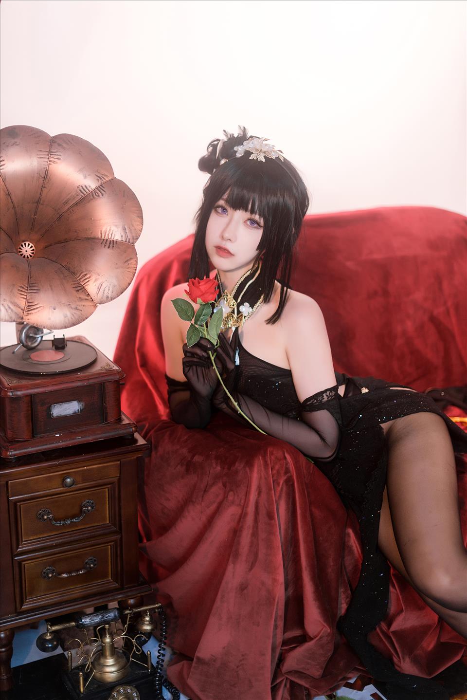 ネット上の人気者#Momoko葵葵 紺碧航路鎮海奇奢花苑 ネット上の人気者-第9张
