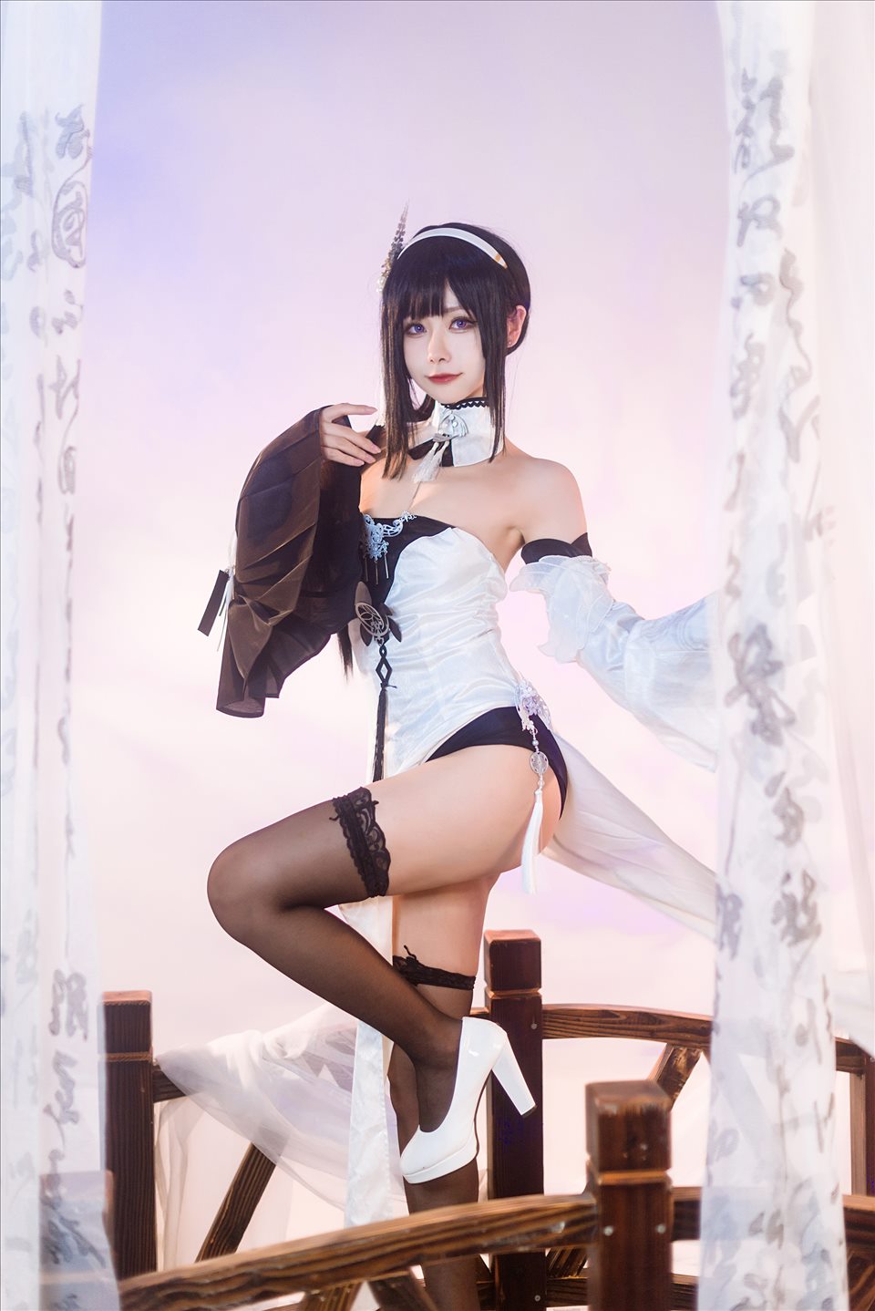 ネット上の人気者#Momoko葵葵 紺碧航路鎮海奇奢花苑 ネット上の人気者-第22张