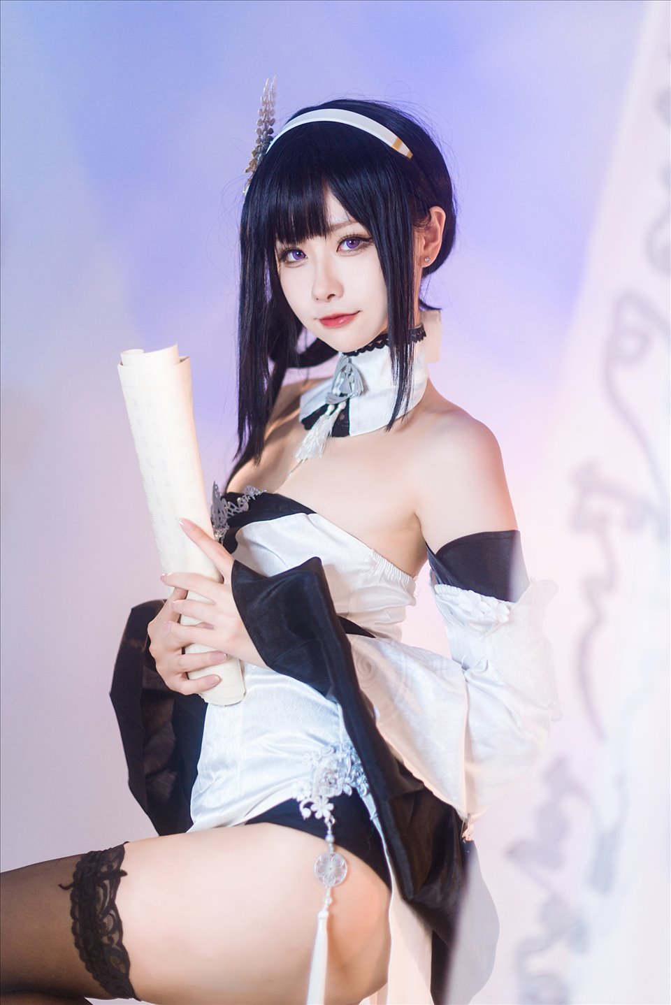 ネット上の人気者#Momoko葵葵 紺碧航路鎮海奇奢花苑 ネット上の人気者-第21张