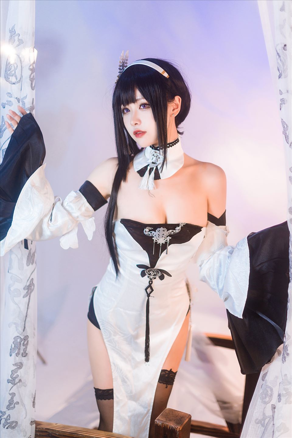 ネット上の人気者#Momoko葵葵 紺碧航路鎮海奇奢花苑 ネット上の人気者-第18张