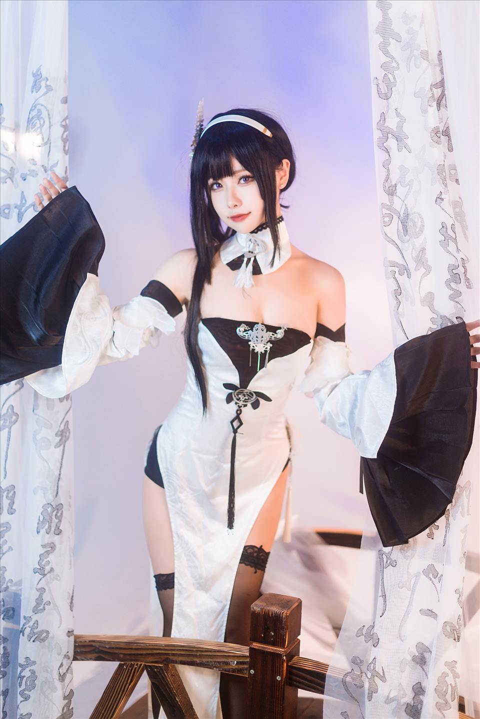 ネット上の人気者#Momoko葵葵 紺碧航路鎮海奇奢花苑 ネット上の人気者-第16张