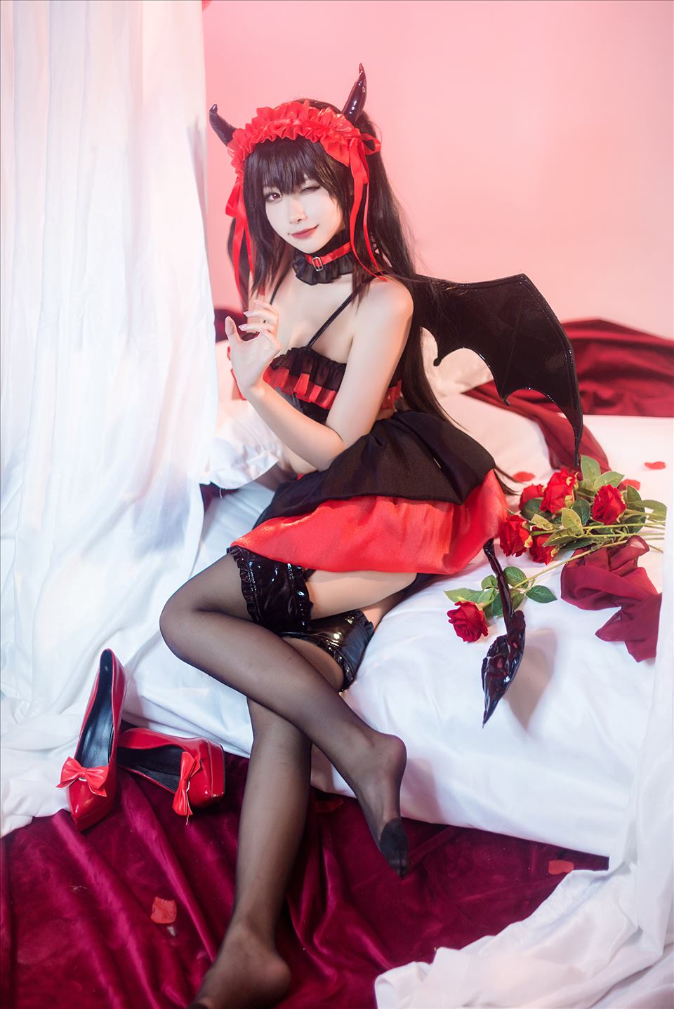 ネット上の人気者#Momoko葵葵 時崎狂三小悪魔 ネット上の人気者-第8张