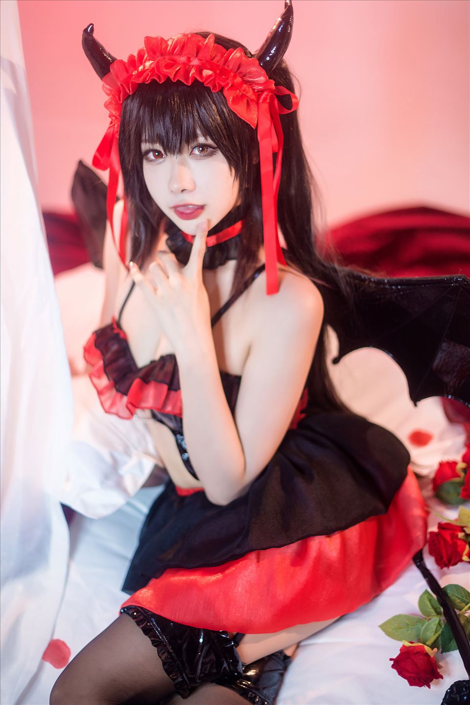 ネット上の人気者#Momoko葵葵 時崎狂三小悪魔 ネット上の人気者-第7张