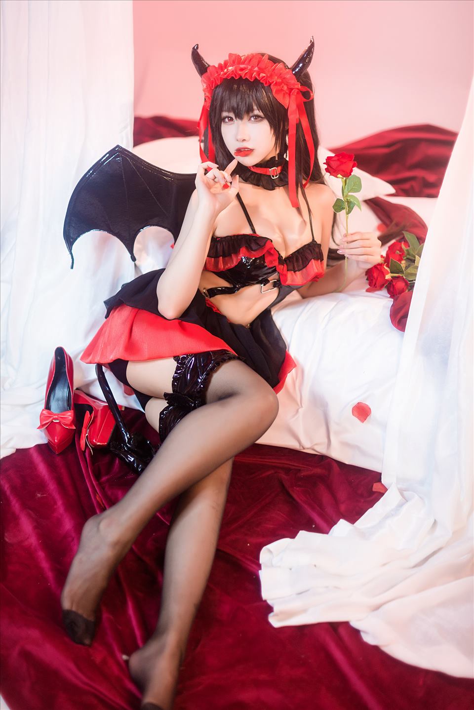 ネット上の人気者#Momoko葵葵 時崎狂三小悪魔 ネット上の人気者-第6张