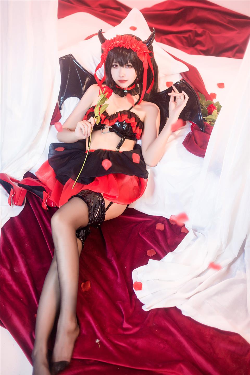 ネット上の人気者#Momoko葵葵 時崎狂三小悪魔 ネット上の人気者-第5张