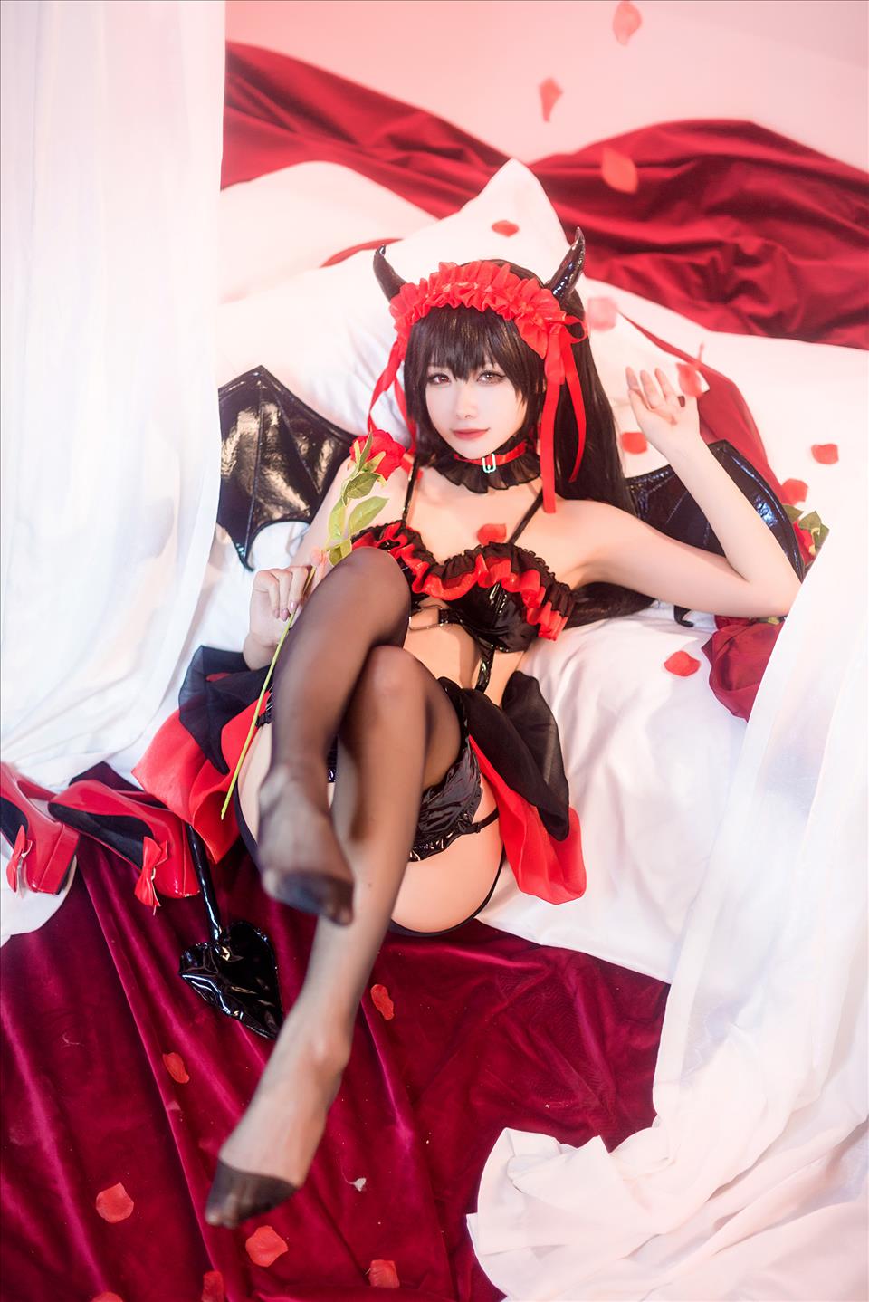 ネット上の人気者#Momoko葵葵 時崎狂三小悪魔 ネット上の人気者-第3张