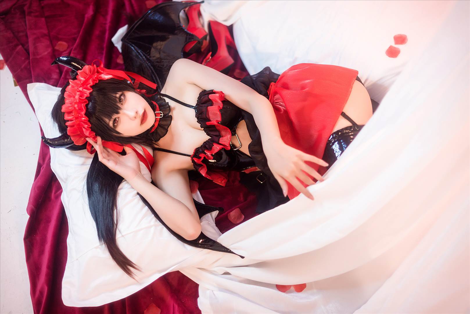ネット上の人気者#Momoko葵葵 時崎狂三小悪魔 ネット上の人気者-第1张