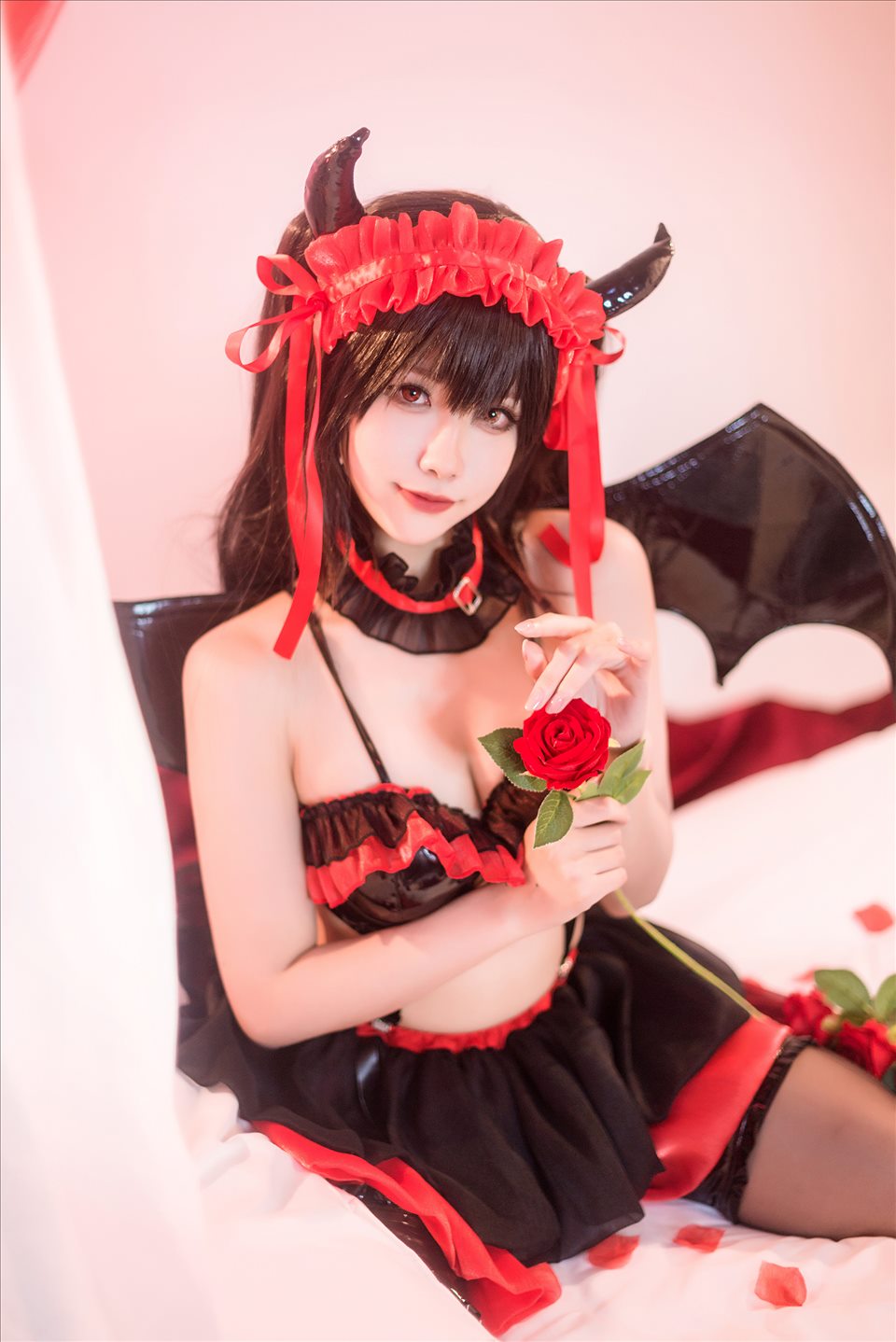 ネット上の人気者#Momoko葵葵 時崎狂三小悪魔 ネット上の人気者-第14张