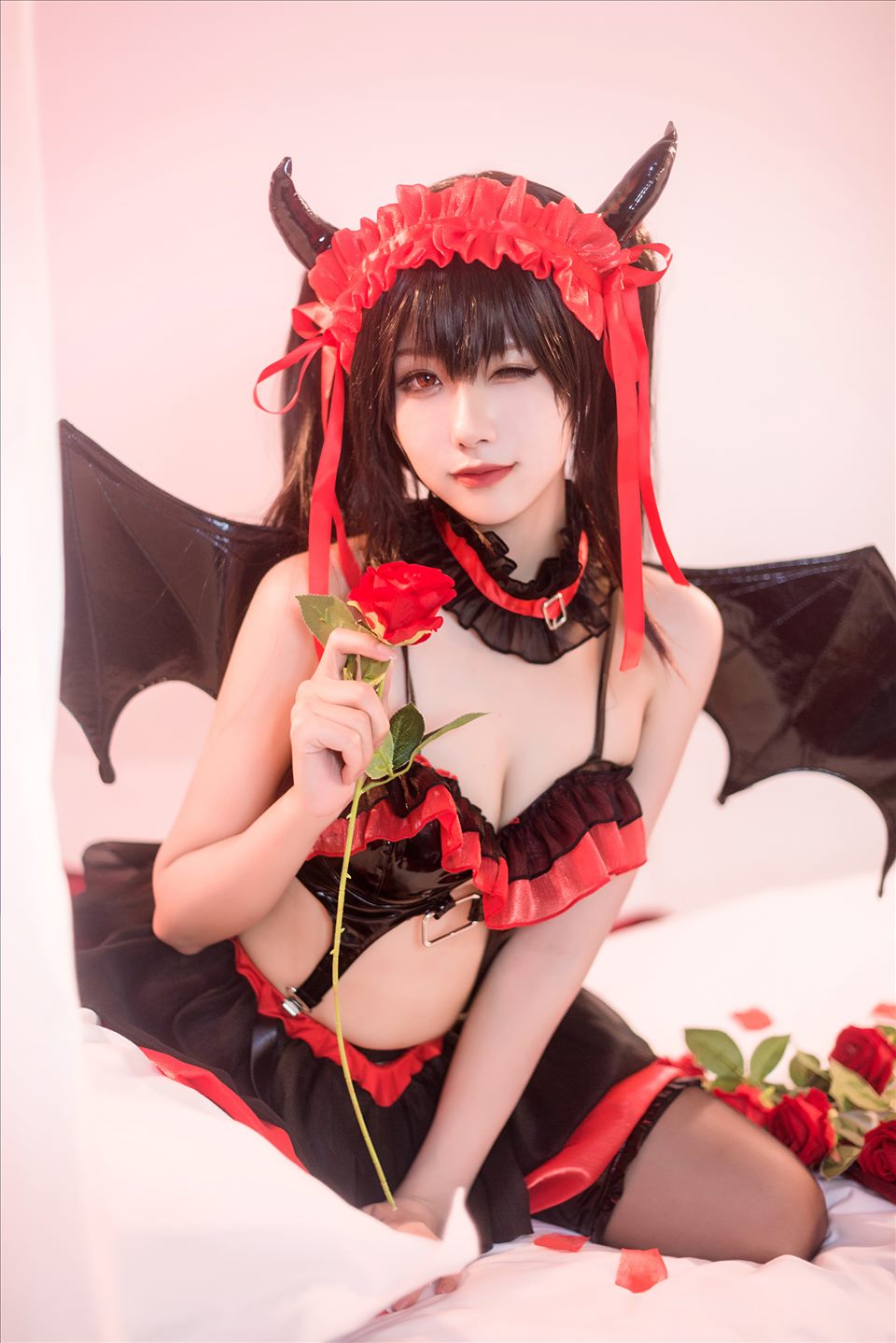 ネット上の人気者#Momoko葵葵 時崎狂三小悪魔 ネット上の人気者-第13张