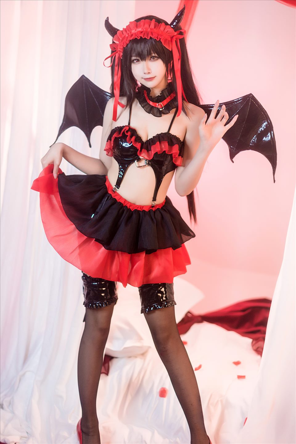 ネット上の人気者#Momoko葵葵 時崎狂三小悪魔 ネット上の人気者-第12张