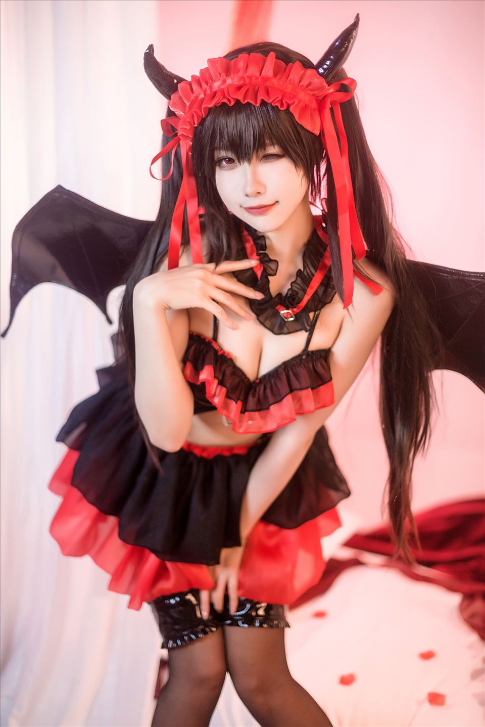 ネット上の人気者#Momoko葵葵 時崎狂三小悪魔 ネット上の人気者-第10张