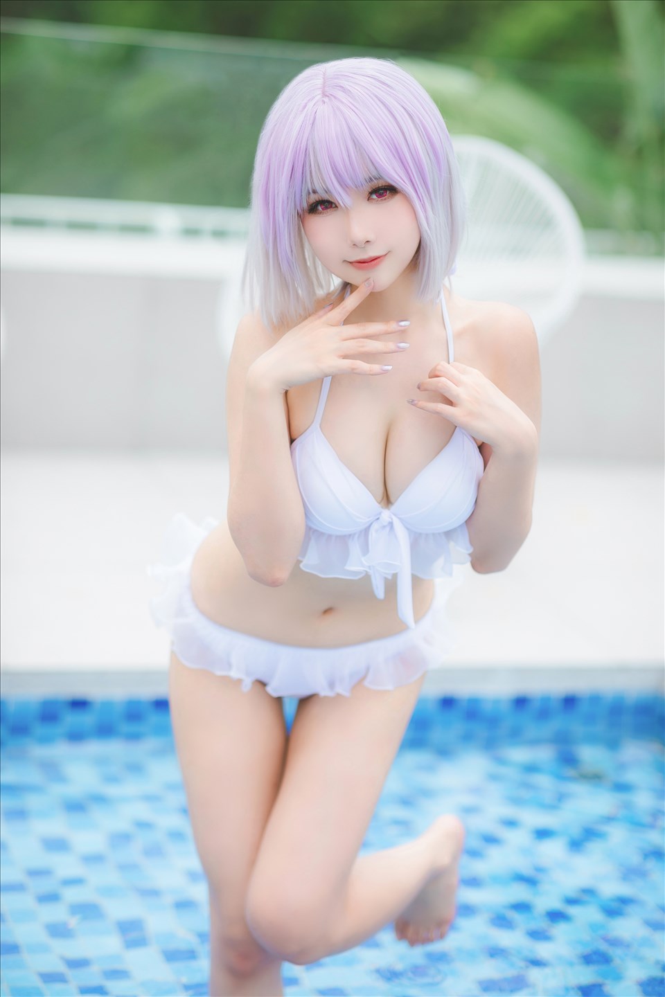 ネット上の人気者#Momoko葵葵 &瓜希ちゃん-宝多六花新条茜水着 ネット上の人気者-第72张