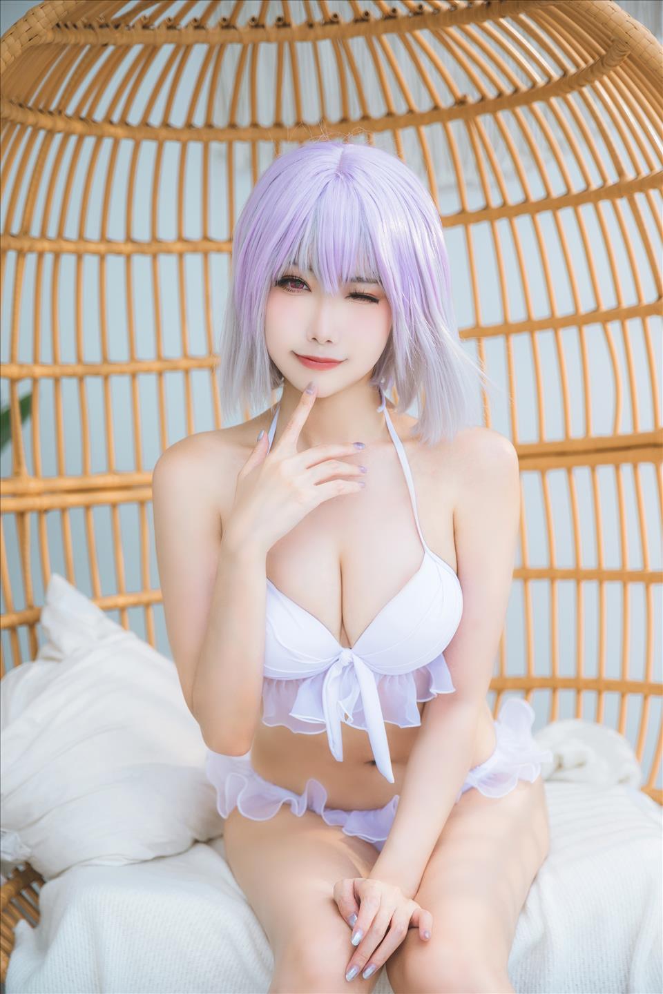 ネット上の人気者#Momoko葵葵 &瓜希ちゃん-宝多六花新条茜水着 ネット上の人気者-第54张