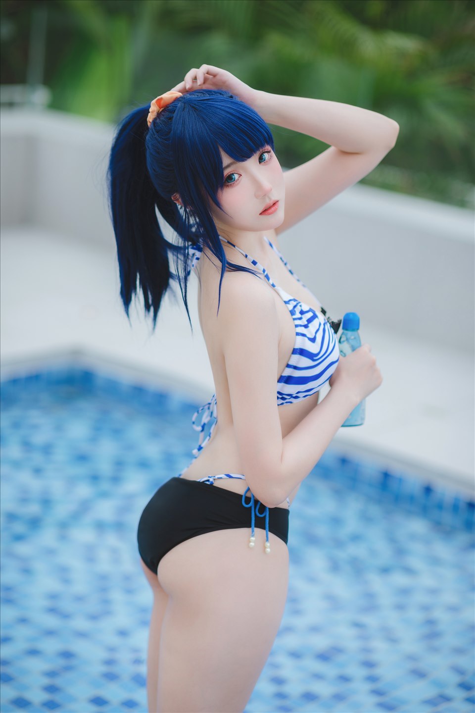ネット上の人気者#Momoko葵葵 &瓜希ちゃん-宝多六花新条茜水着 ネット上の人気者-第39张