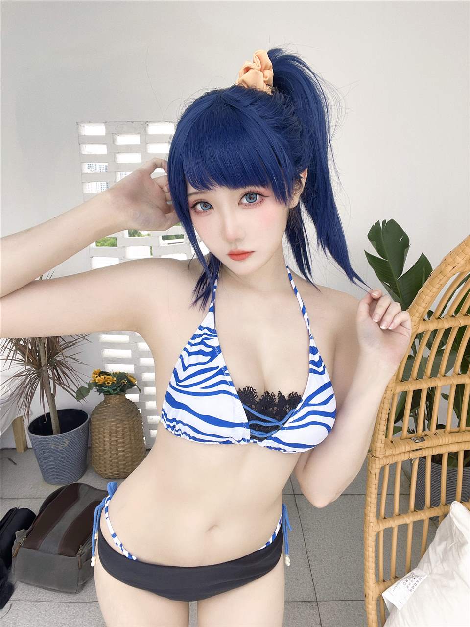 ネット上の人気者#Momoko葵葵 &瓜希ちゃん-宝多六花新条茜水着 ネット上の人気者-第30张