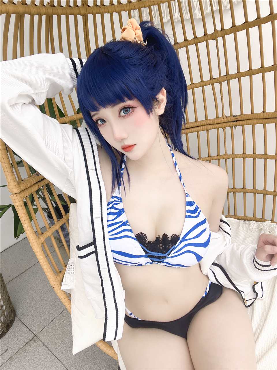 ネット上の人気者#Momoko葵葵 &瓜希ちゃん-宝多六花新条茜水着 ネット上の人気者-第27张