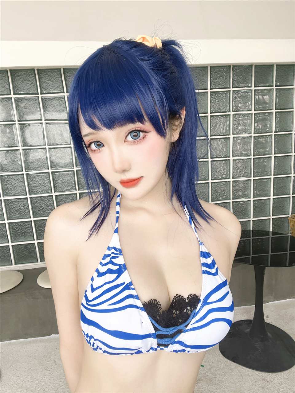 ネット上の人気者#Momoko葵葵 &瓜希ちゃん-宝多六花新条茜水着 ネット上の人気者-第24张