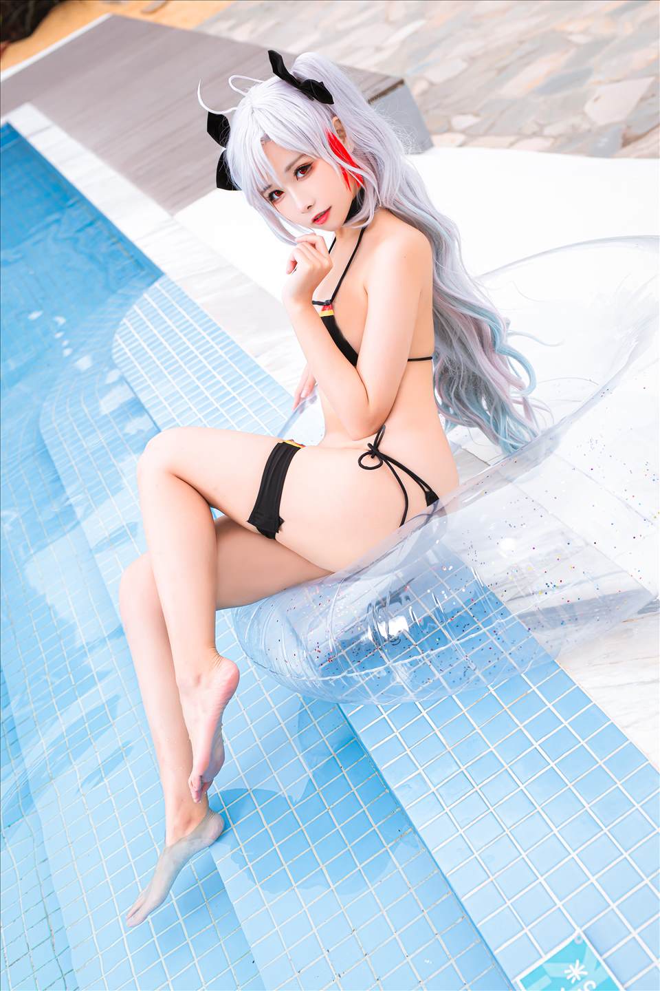 ネット上の人気者#Momoko葵葵 ユーゲンの水着 ネット上の人気者-第2张