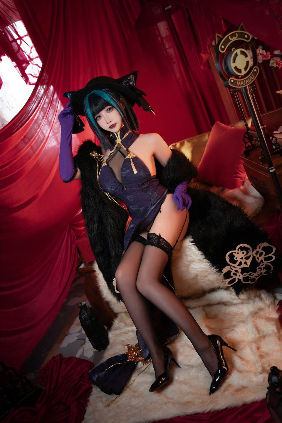 ネット上の人気者#Momoko葵葵 紺碧航路柴郡音楽絢爛CaitSith ネット上の人気者-第16张