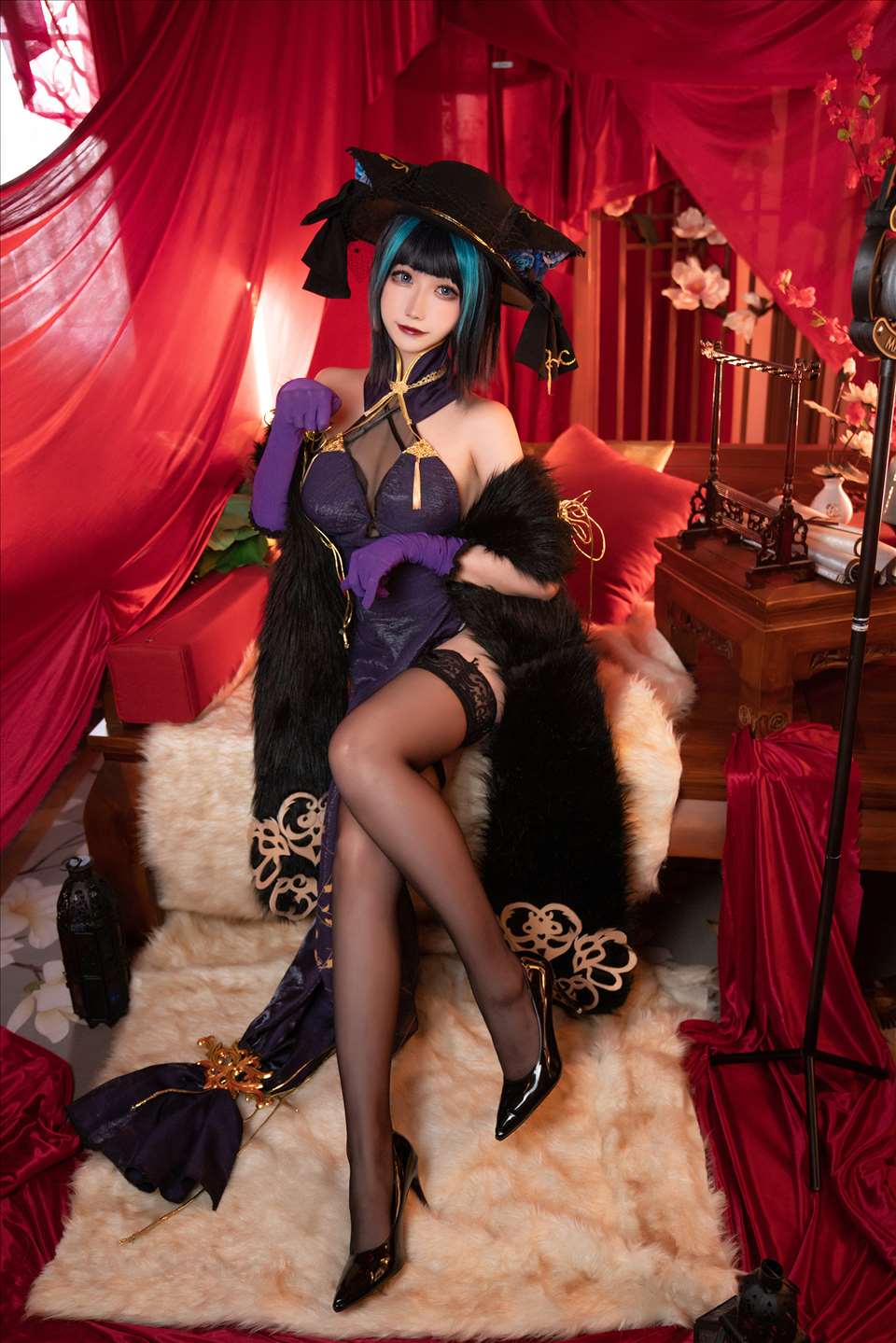 ネット上の人気者#Momoko葵葵 紺碧航路柴郡音楽絢爛CaitSith ネット上の人気者-第6张