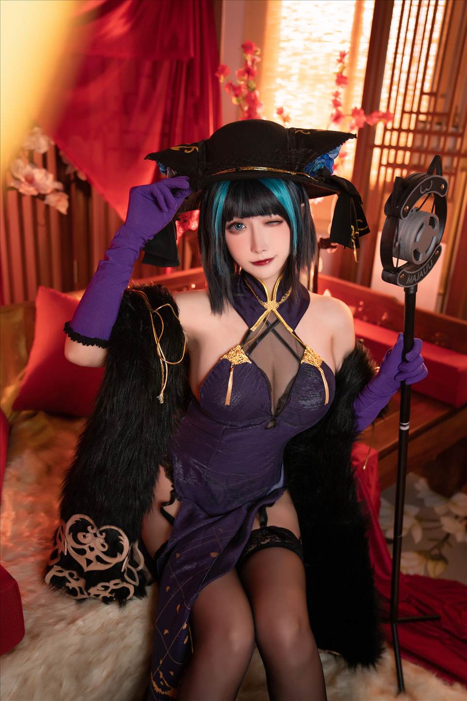 ネット上の人気者#Momoko葵葵 紺碧航路柴郡音楽絢爛CaitSith ネット上の人気者-第3张