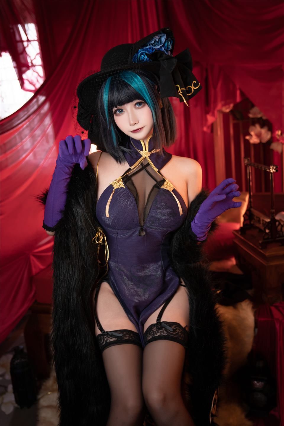 ネット上の人気者#Momoko葵葵 紺碧航路柴郡音楽絢爛CaitSith ネット上の人気者-第9张