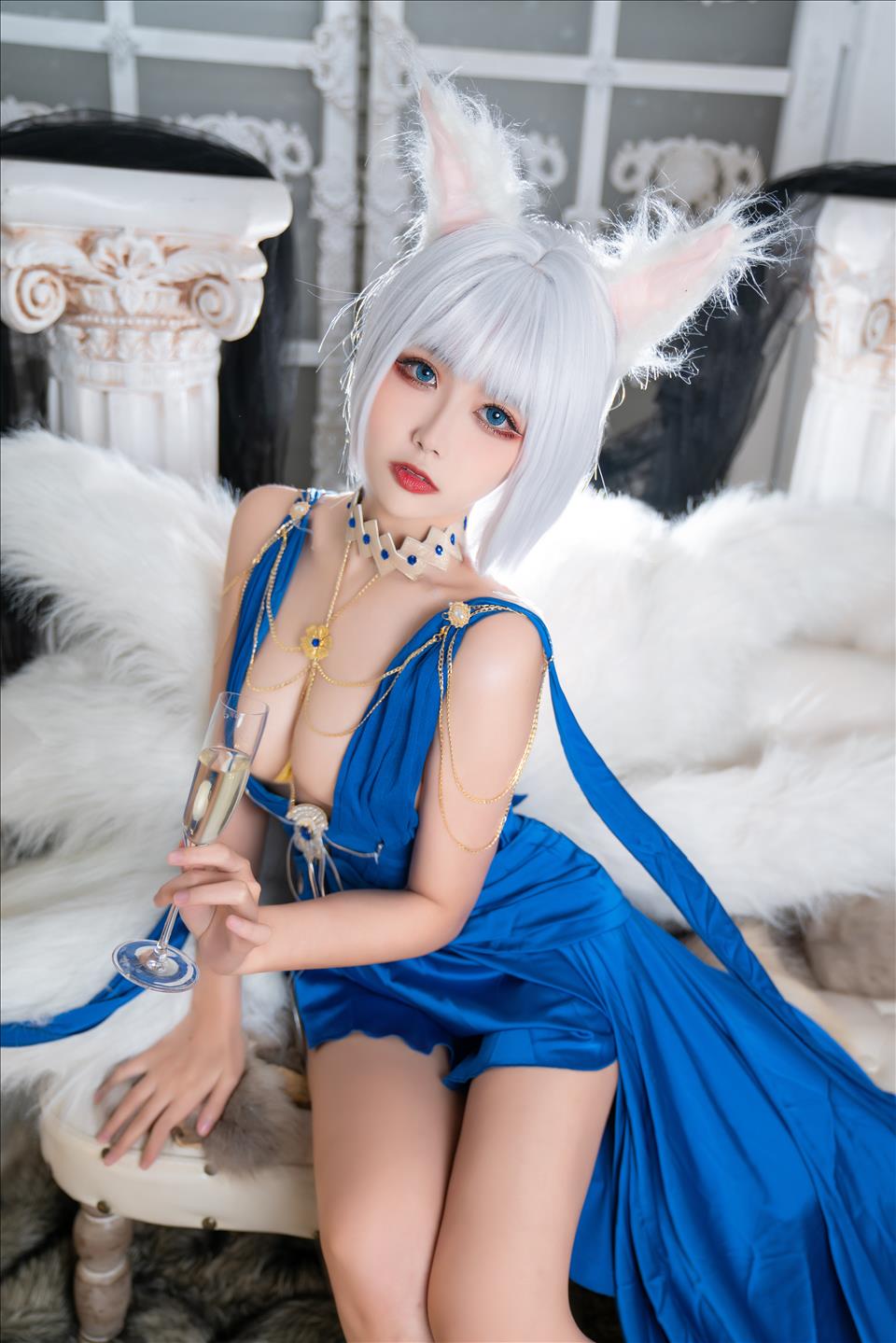 ネット上の人気者#Momoko葵葵 &ウリ希ちゃん真っ青航路赤城&加賀 ネット上の人気者-第22张