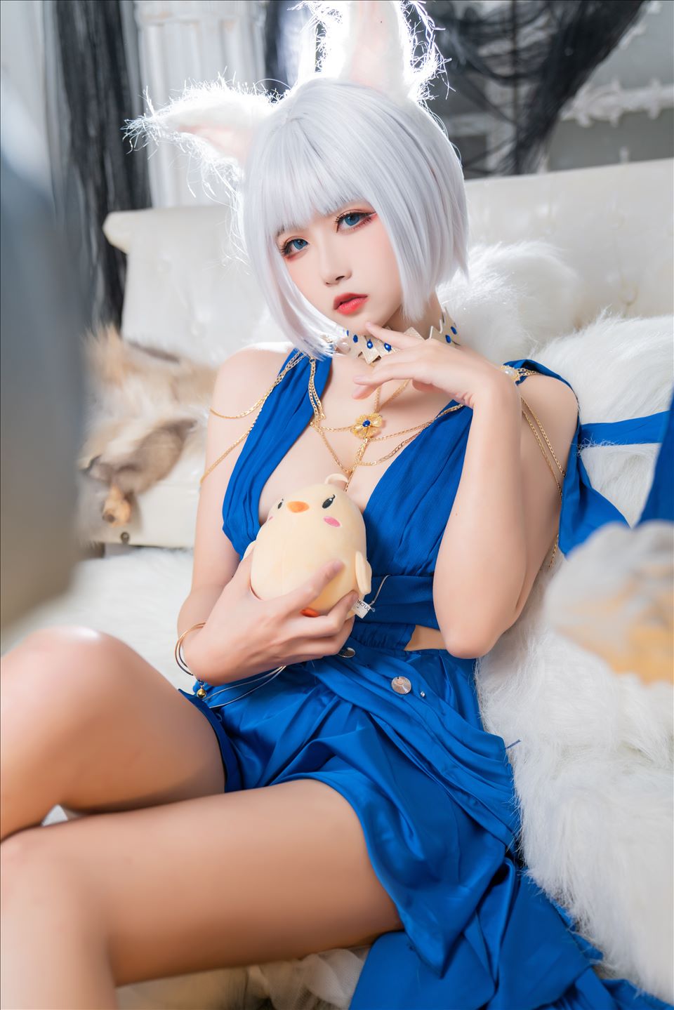ネット上の人気者#Momoko葵葵 &ウリ希ちゃん真っ青航路赤城&加賀 ネット上の人気者-第13张