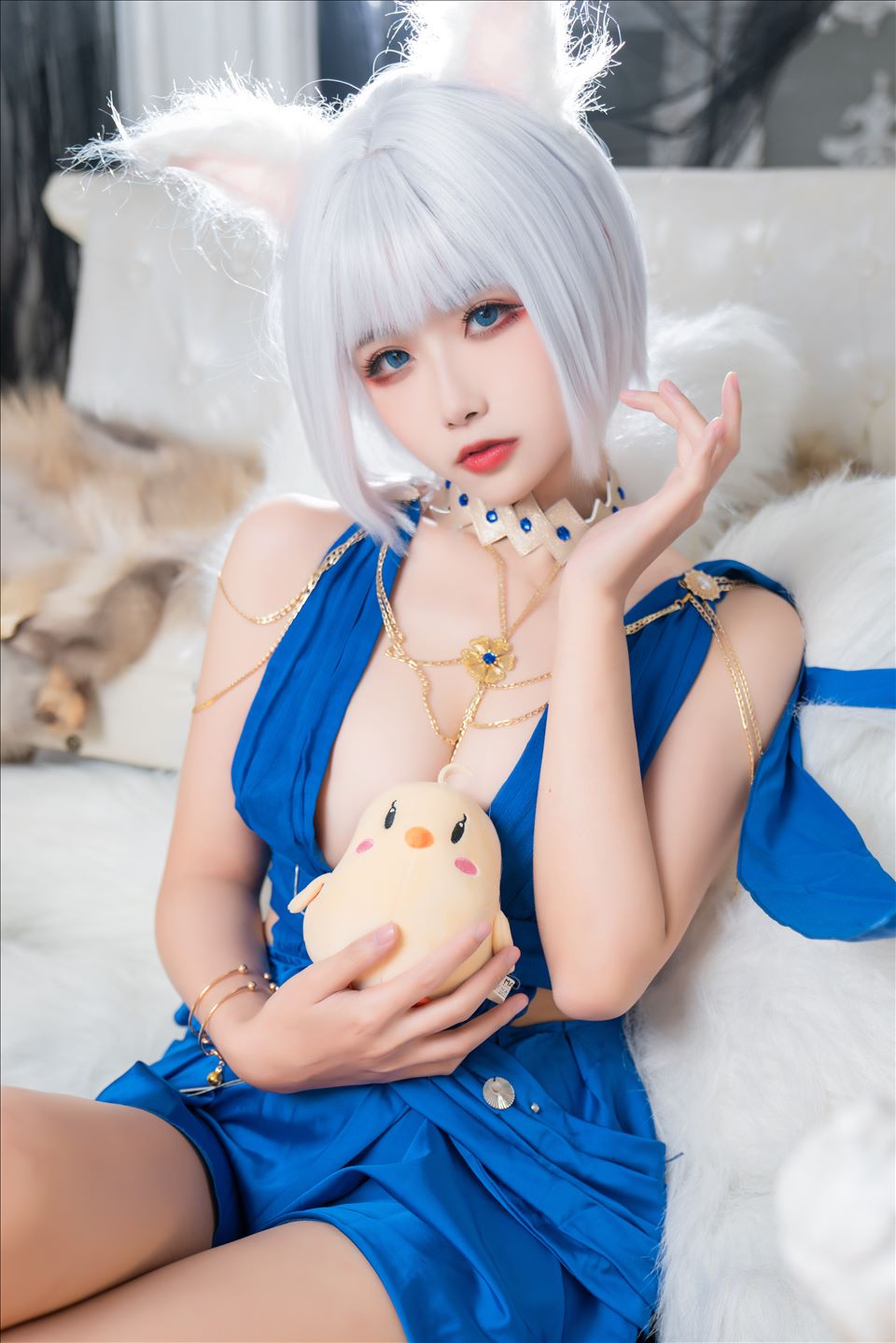 ネット上の人気者#Momoko葵葵 &ウリ希ちゃん真っ青航路赤城&加賀 ネット上の人気者-第12张